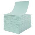 Schaumstoff Platte aus Hybrid-Schaum für Matratzen & komfortable Liegepolster - Qualität: RG: 40kg/m³ - SH: 36 (3,6kPa) - Abmessungen ca. 206 x 140cm - Farbe: grün