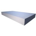 PolySound Akustikschaum Plattenabsorber glatt aus Basotect® grau - 100cm x 50cm - optimiere deine Raumakustik