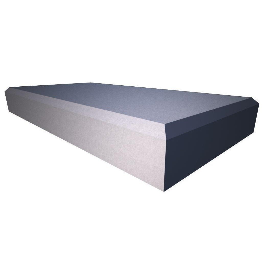 4 Stück//1m² 50x50x5cm Akustikschaum Plattenabsorber glatt aus Basotect® grau