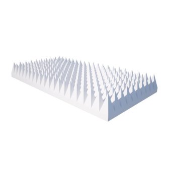 Pyramidenschaum aus Basotect® weiß - 100cm x...