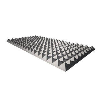 Pyramidenschaum aus Basotect® grau - 100cm x 50cm x 4cm