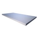 PolySound Akustikschaum Plattenabsorber glatt aus Basotect® grau - 100cm x 50cm x 3cm - optimiere deine Raumakustik