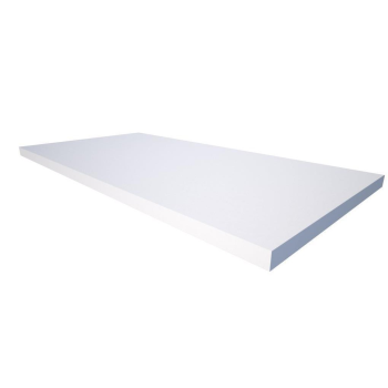 Akustikschaum Plattenabsorber glatt aus Basotect® weiß -...