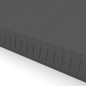 PolySound Noppenschaumstoff anthrazit 200 × 100 cm (2 m²), 7 cm