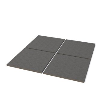 PolySound Breitbandabsorber RG26 glatt, 4 × 50...