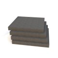 PolySound Breitbandabsorber RG26 glatt, 4 × 50 × 50 cm, 5 cm (1 m²)