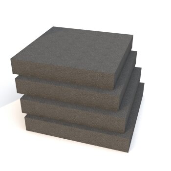 PolySound Breitbandabsorber RG26 glatt, 4 × 50...