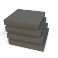 PolySound Breitbandabsorber RG26 glatt, 4 × 50 × 50 cm, 8 cm (1 m²)
