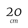 20cm