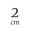 2cm