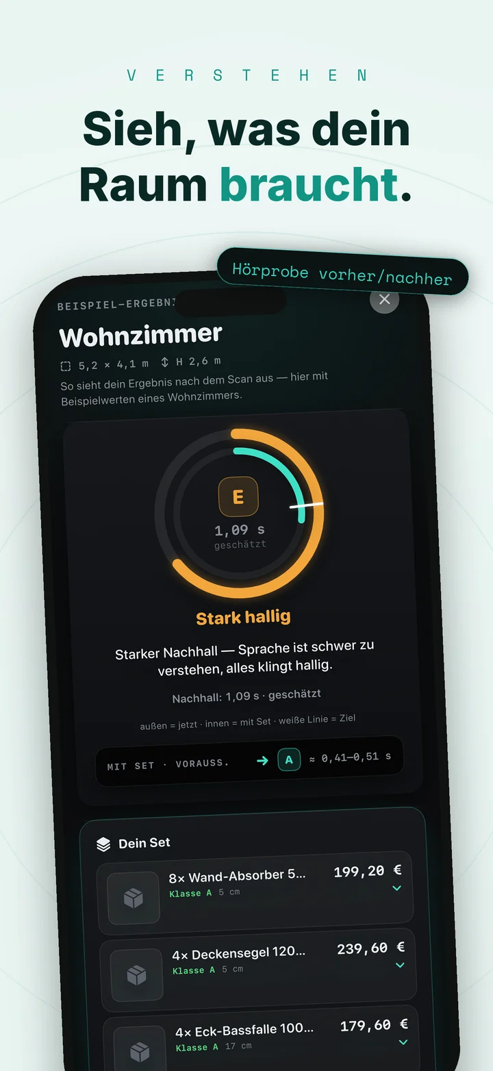 Schritt 4: Hörprobe und AR