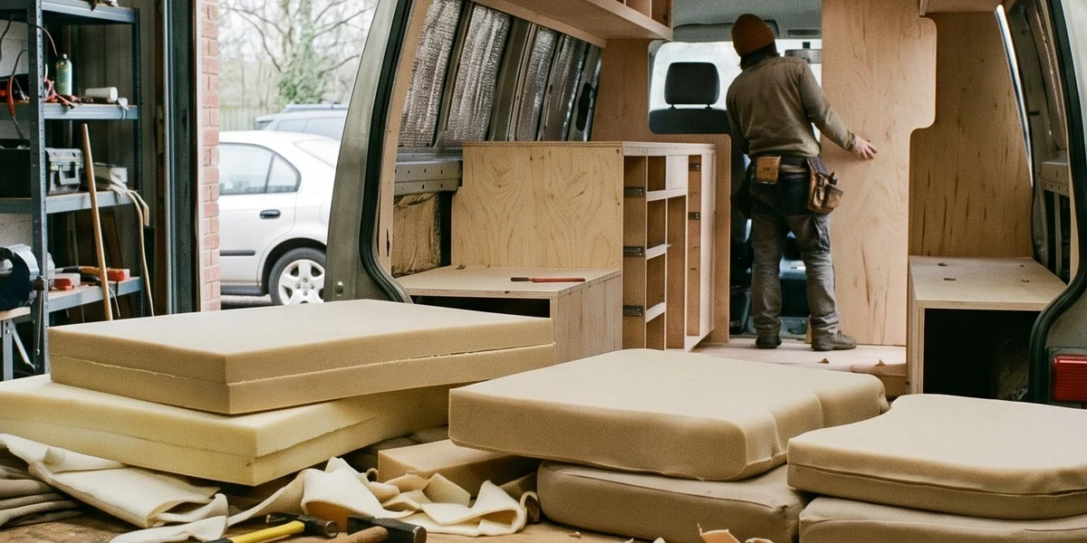 CNC-Zuschnitt mit Radkasten-Aussparung für Camper
