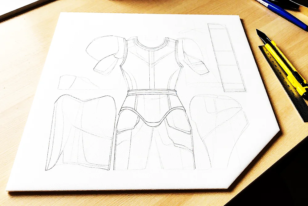 Schnittmuster für Muscle Suit