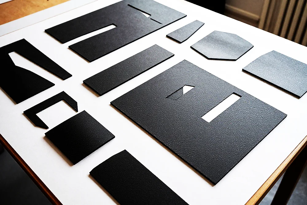 Flache Schaumstoff-Zuschnitte für Cosplay