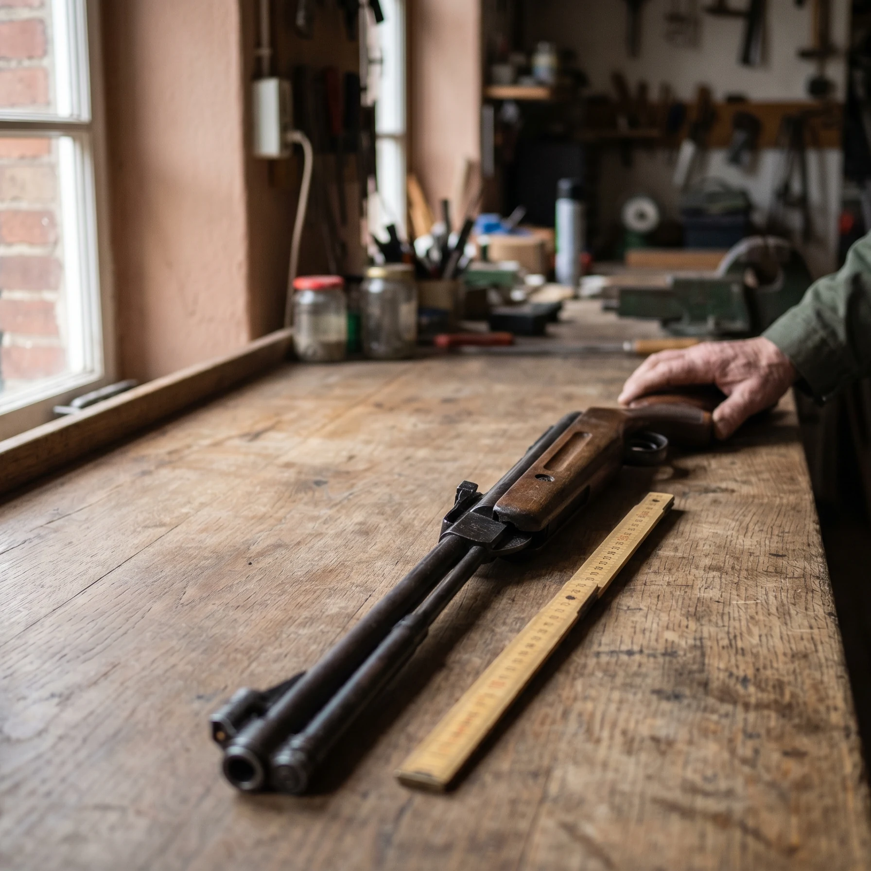 Bockdoppelflinte Beretta 687 in passgenauem Inlay mit Patronenfach