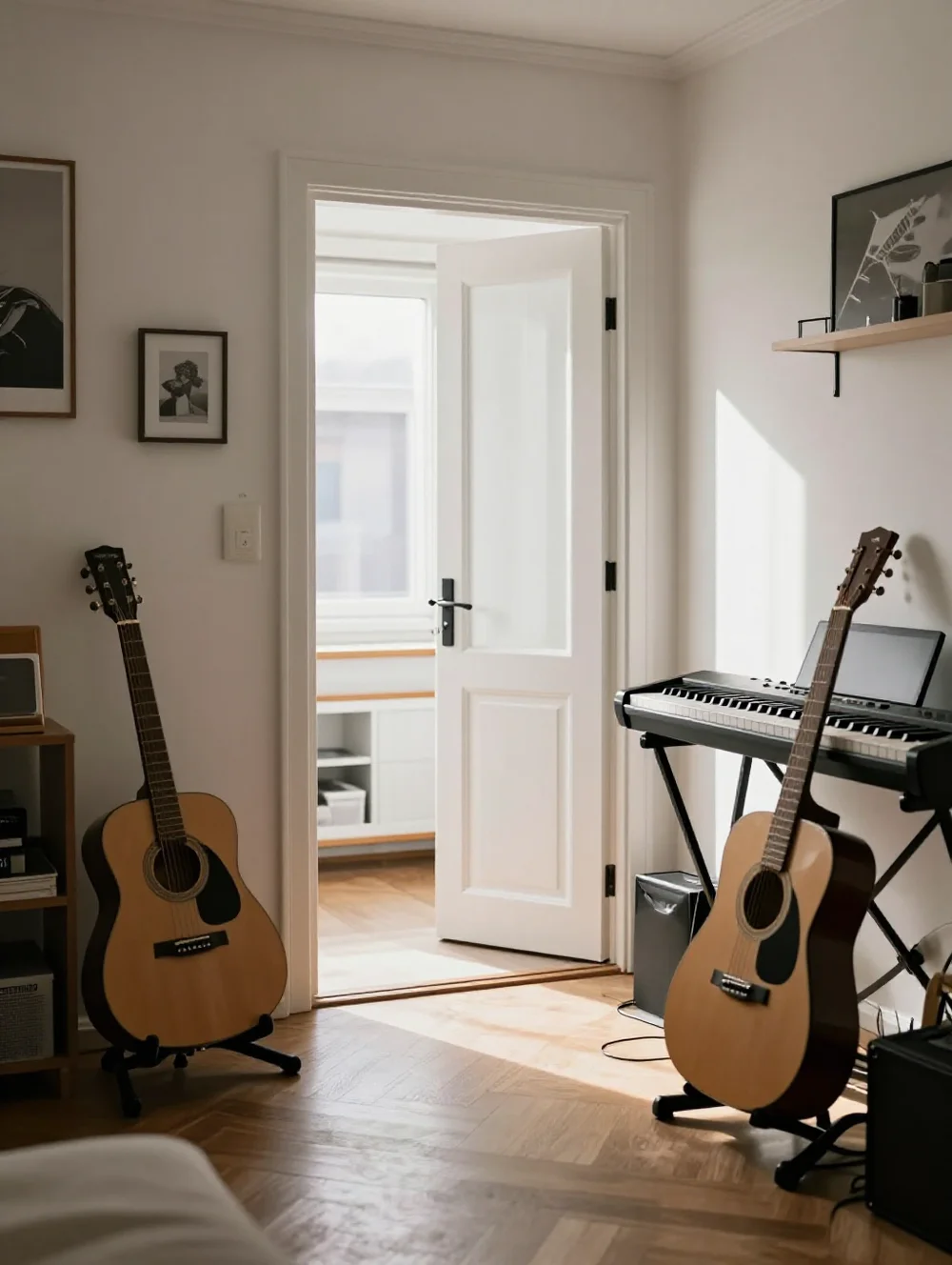 Türdämmung im Musikzimmer