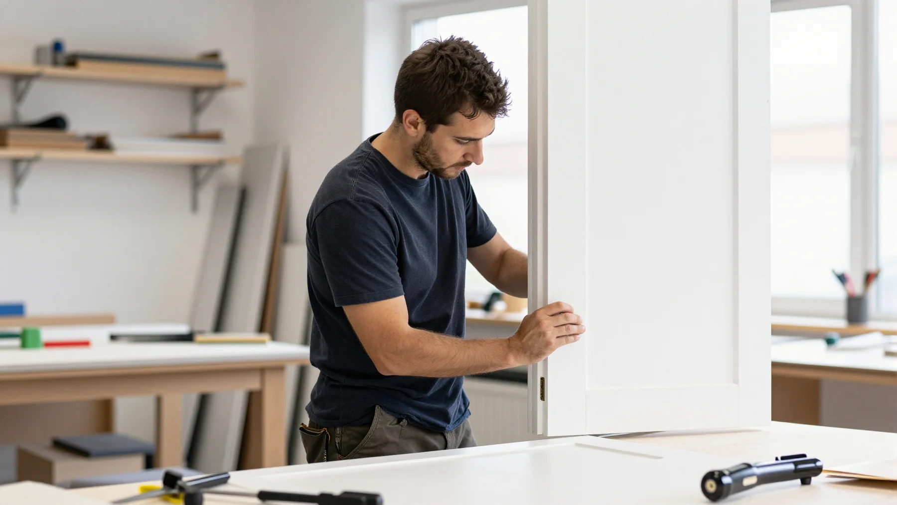 Tür schalldicht machen mit Schaumstoff - DIY Anleitung