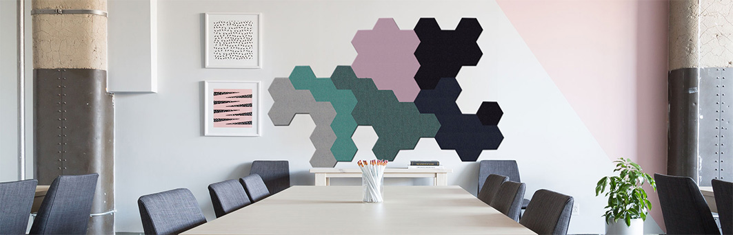 Farbige Schaumstoff Akustik Absorber
